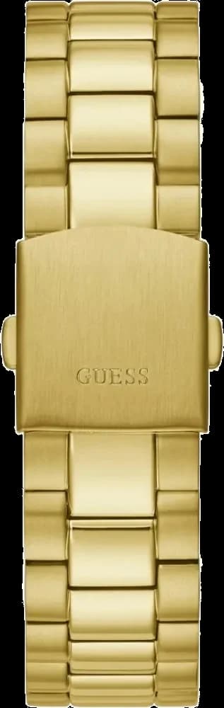 Montre Homme Guess Connoisseur GW0265G3 - Boîtier et bracelet acier doré, cadran noir vue 5