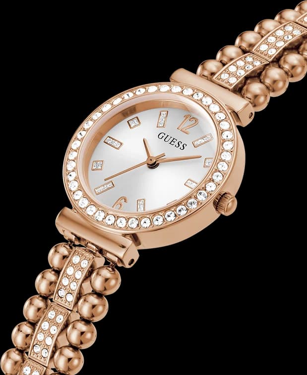 Montre Femme Guess GW0401L3 Gala en Acier Or Rose avec Cadran Strass vue 2