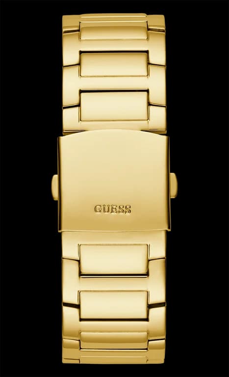 Montre Homme Guess King GW0497G2 en acier doré avec strass vue 5