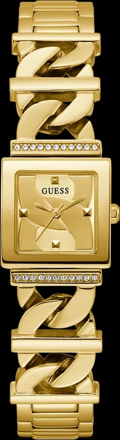 Montre Femme Guess Runaway GW0603L2 en Acier Doré à Cadran Carré