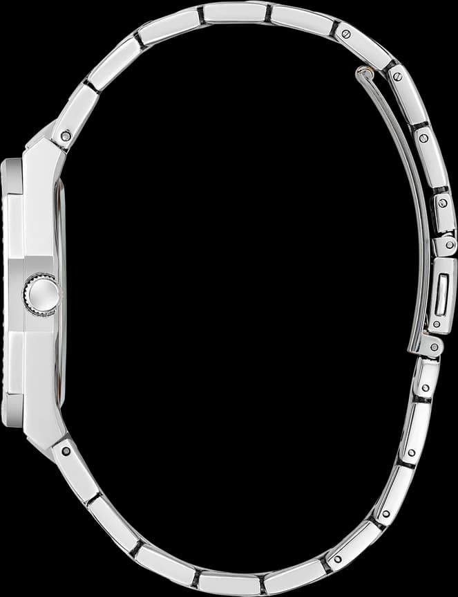 Montre Guess Desire GW0770L1 pour Femme, Cadran Bleu Nacré, Bracelet Acier Argenté vue 2