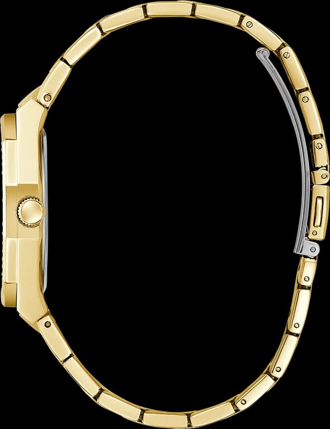 Montre Guess Desire GW0770L2 pour Femme, Cadran Vert Nacré, Bracelet Acier Doré vue 2