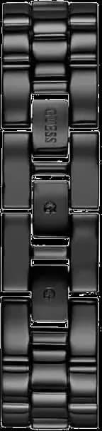 Attache bracelet Guess W0638L5 en maille dorée rose ajustable, fermoir déployant sécurisé pour un maintien confortable