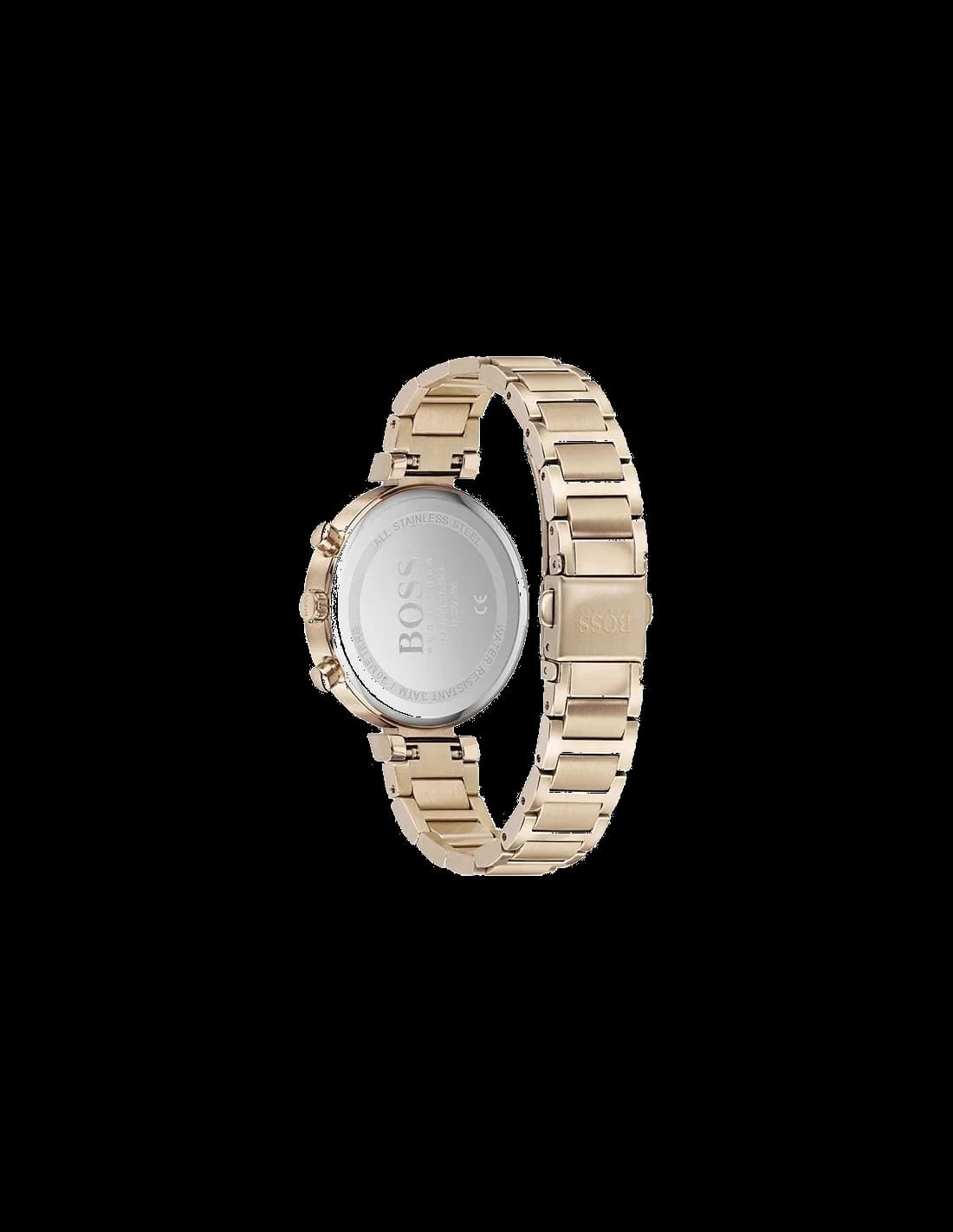Montre Femme Hugo Boss 1502531 Acier Inoxydable Or Rose Cadran Champagne vue 3