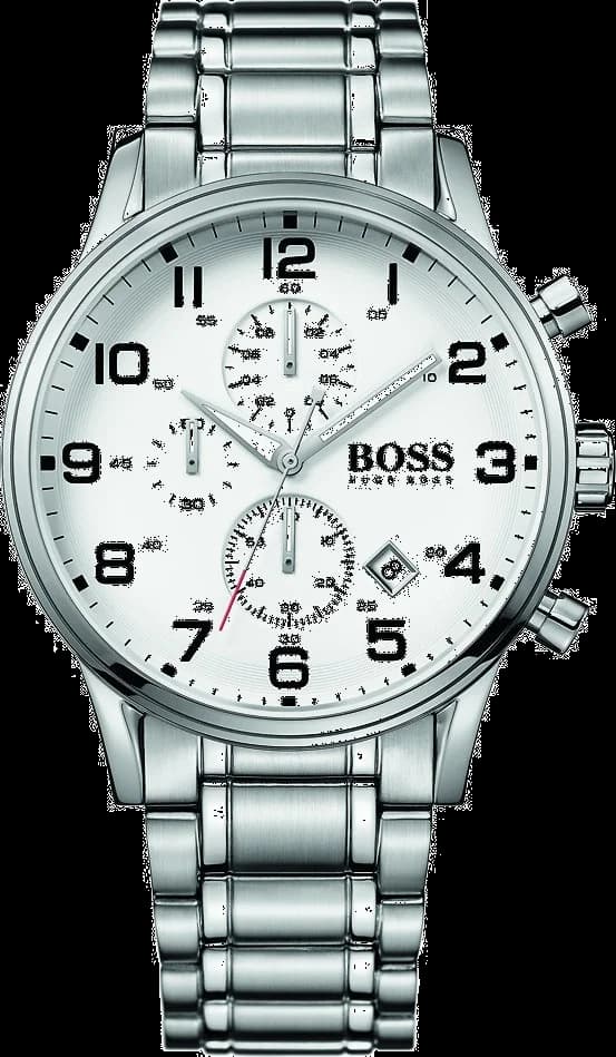 Montre Homme Hugo Boss Sport 1513182 Cadran Blanc Acier Inoxydable
