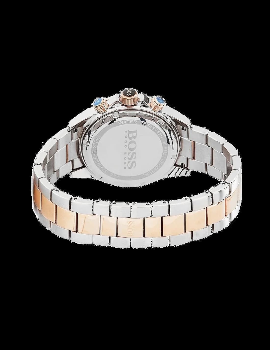 Montre Homme Hugo Boss Ikon 1513339 - Acier Bicolore Argent/Or Rose, Cadran Gris Anthracite vue 2