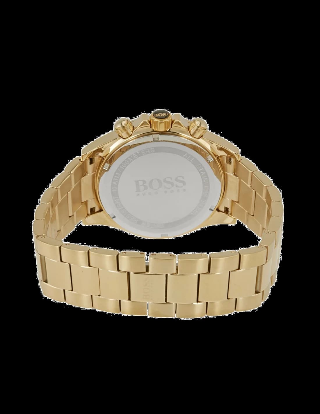 Montre Homme Hugo Boss 1513340 Cadran Bleu Nuit et Boîtier Doré vue 3