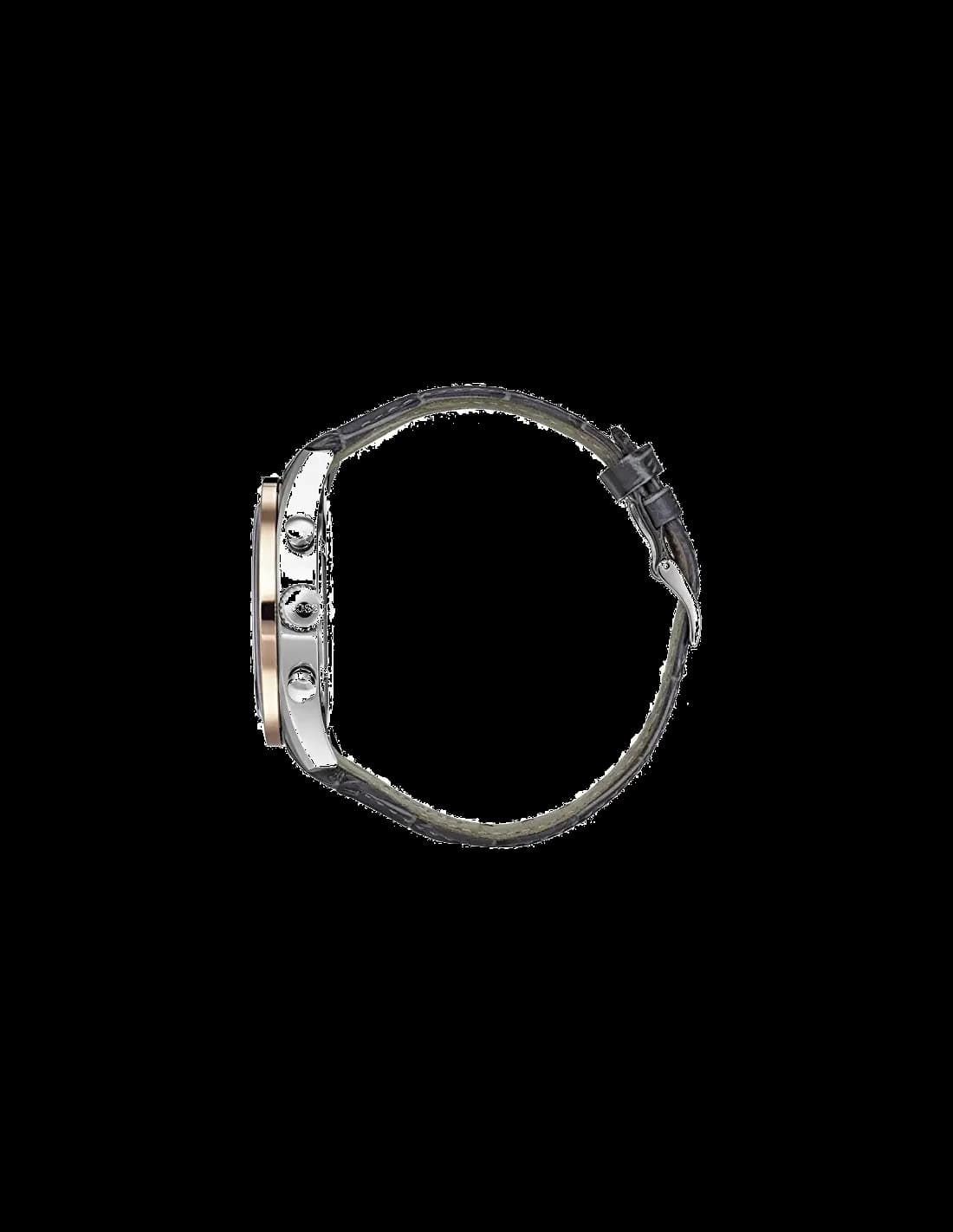 Montre Homme Hugo Boss 1513628 Chronographe Cadran Gris Anthracite Cuir vue 3