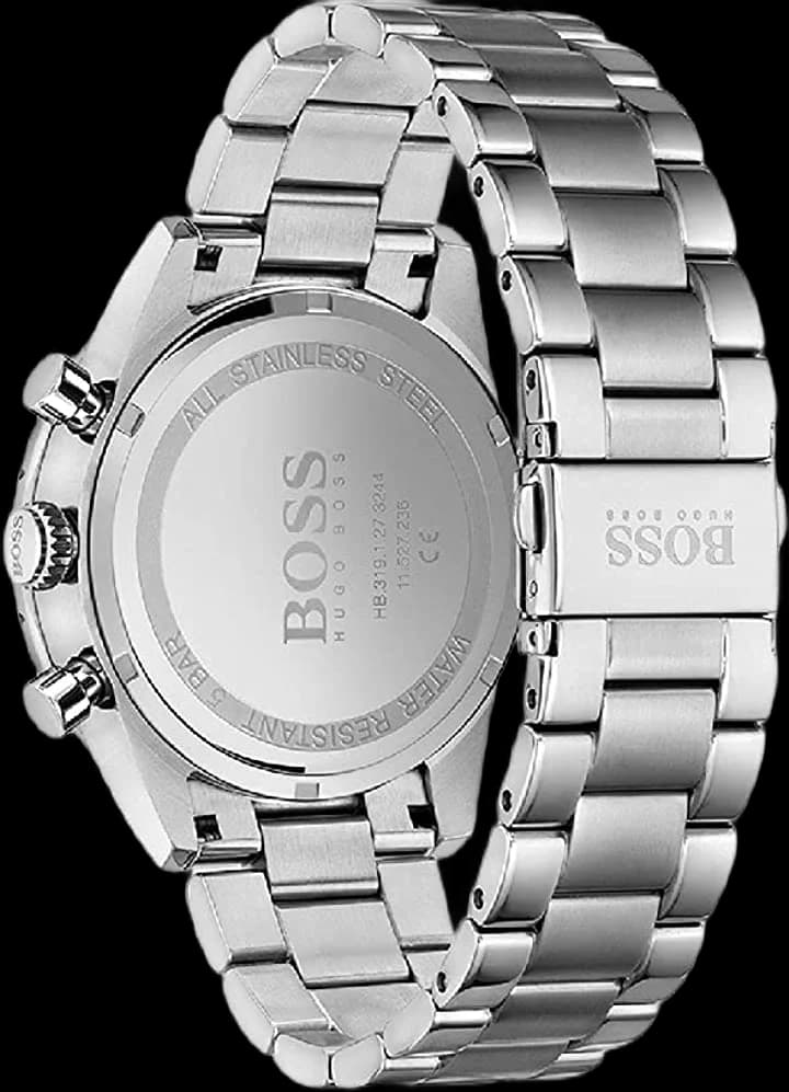 Montre Homme Hugo Boss Pilot Edition 1513850 - Chronographe Cadran Bleu Acier vue 4