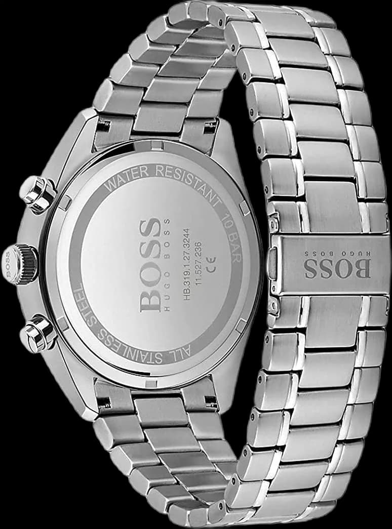 Montre Homme Hugo Boss Associate 1513871 Chronographe Quartz Cadran Noir Acier vue 3