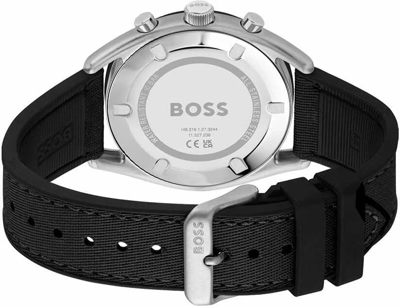 Montre Hugo Boss Homme 1514091 Silicone Noir & Silicone Multifonctions vue 3