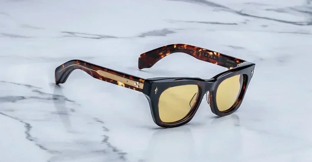 Lunettes de Soleil Jacques Marie Mage Devaux - Acétate Transparent - Unisexe vue 2