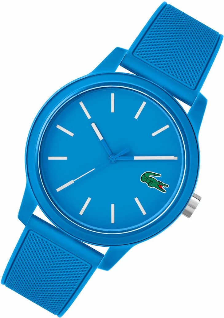 Montre Lacoste Homme 2011193 Cadran et Bracelet Silicone Bleu 42mm vue 2