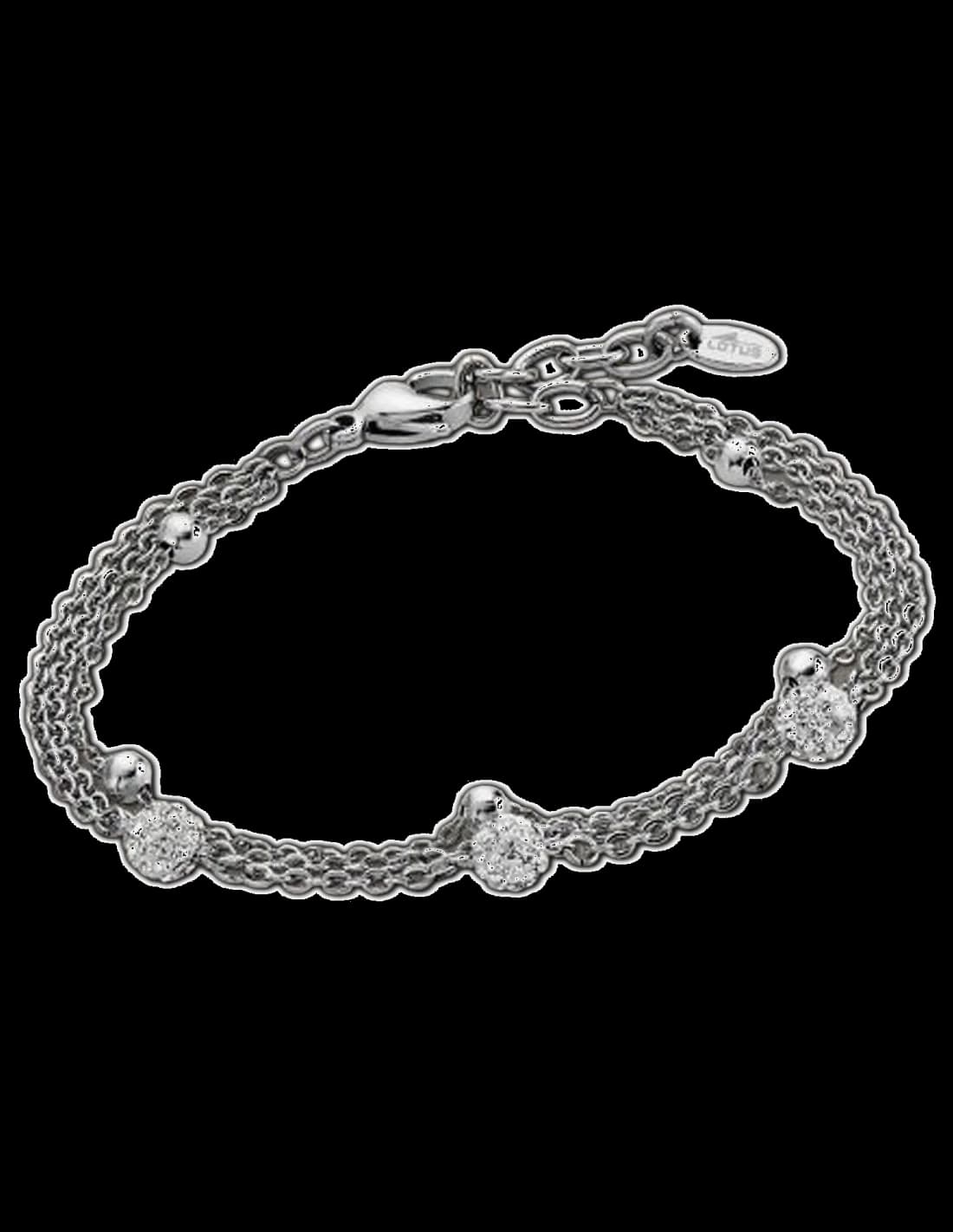 Bracelet Lotus Style LS1776-2/1 en Acier Inoxydable Argent pour Femme