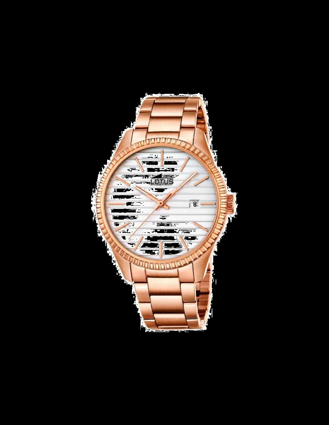Montre Homme Lotus L18300/1 en acier or rose