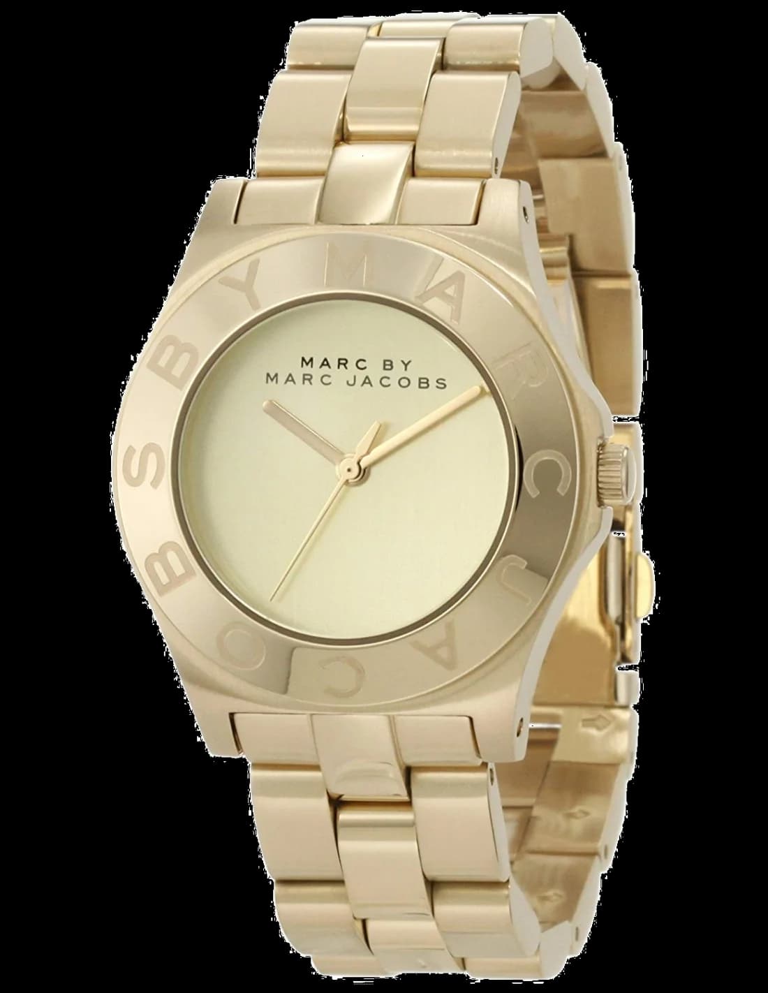Montre Femme Marc Jacobs MBM3126 - Boîtier et Bracelet Acier Inoxydable Doré Or Jaune