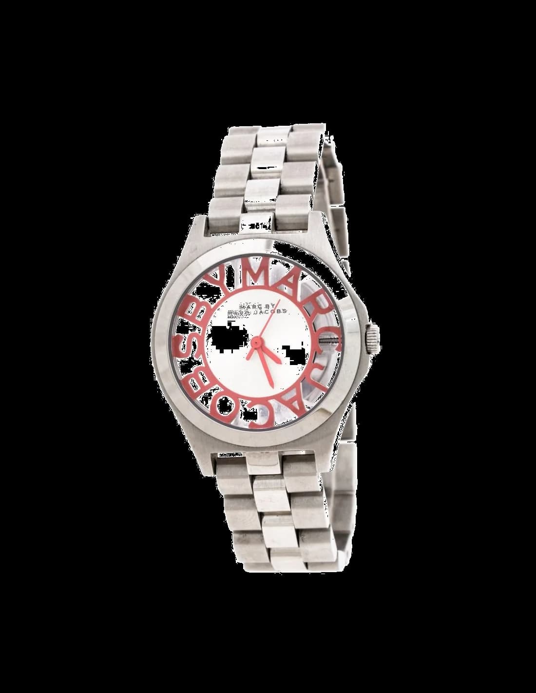 Montre Femme Marc Jacobs Henry Skeleton MBM3294 en Acier Argenté