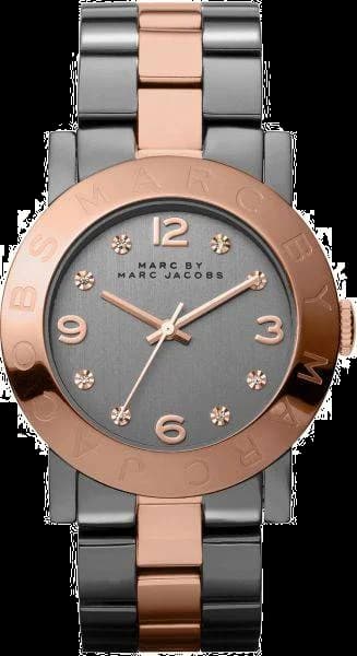 Montre Femme Marc Jacobs MBM8597 Cadran Gris Bracelet Or Rose Acier