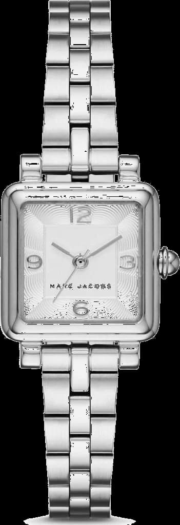 Montre Femme Marc Jacobs Vic MJ3529 en acier argent à cadran carré