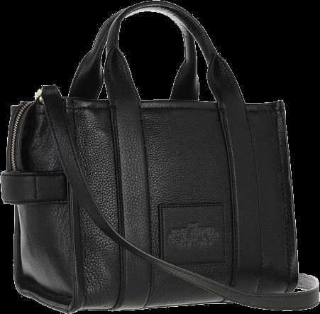 Sac à main Marc Jacobs The Mini Tote Bag en cuir grainé - Réf. H009L01SP21 vue 5