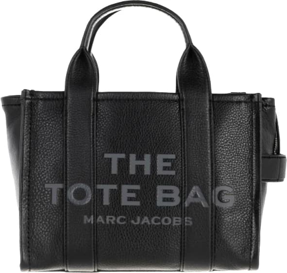 Sac à main Marc Jacobs The Mini Tote Bag en cuir grainé - Réf. H009L01SP21 vue 6