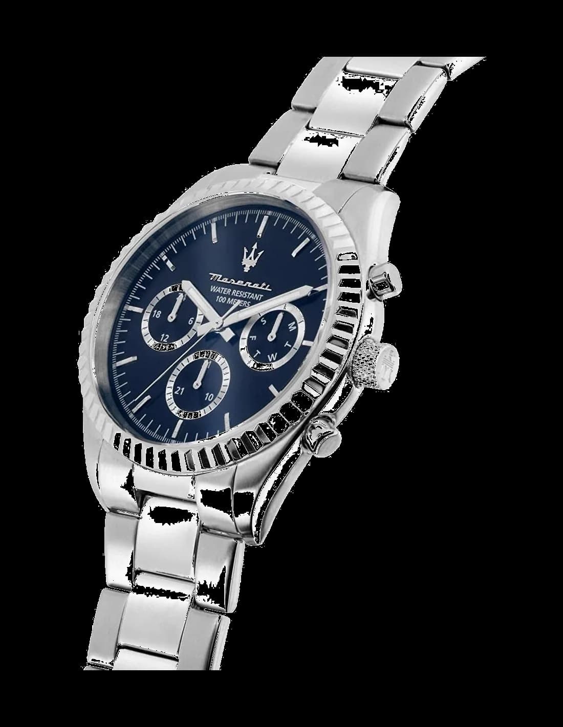 Montre Homme Maserati Competizione - Cadran bleu acier - Réf. R8853100022 vue 3