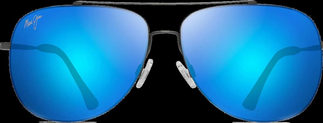 Lunettes de soleil Maui Jim Cinder Cone MJ789-02S - Verres miroir bleu - Unisexe vue 3