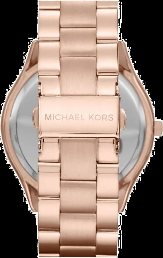 Montre Femme Michael Kors Runway MK3197 en Acier Or Rose vue 4