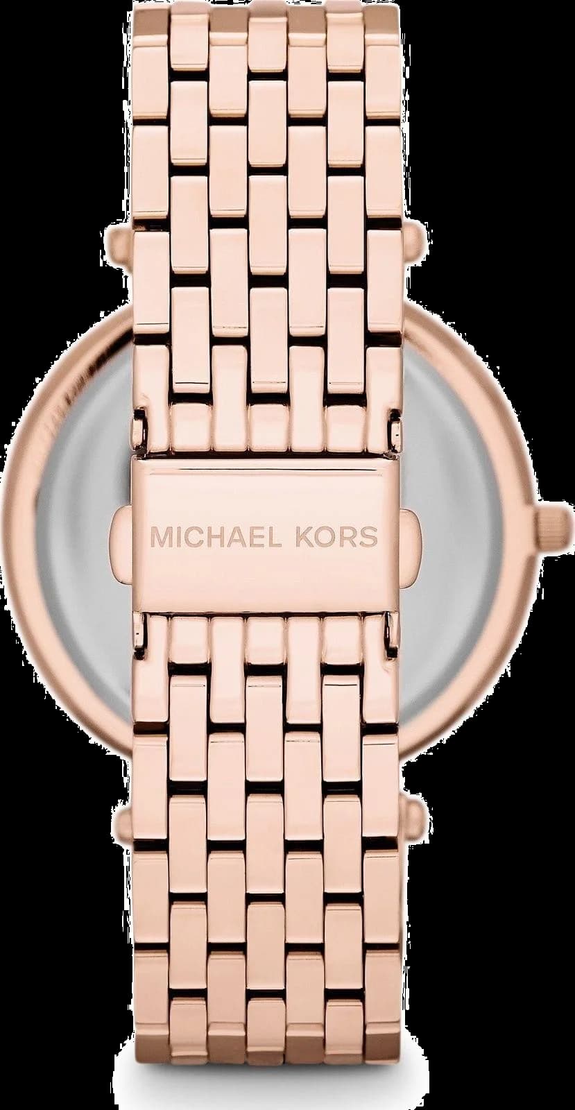 Visage cadran Michael Kors MK3217 dévoile un guichet date à 3h et un finissage soleillé