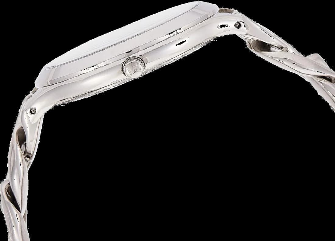 Attache bracelet Michael Kors MK3279 doté d'un fermoir déployant en acier inoxydable poli miroir