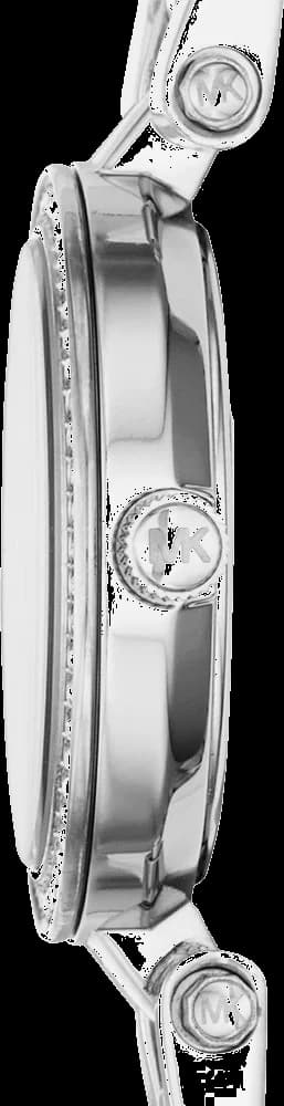 Montre Femme Michael Kors MK3294 Acier Argenté avec Bracelet Maille Milanaise vue 3