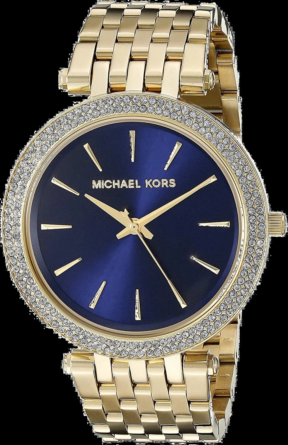 Montre Femme Michael Kors MK3406 - Boîtier Or Acier & Cadran Bleu Nuit