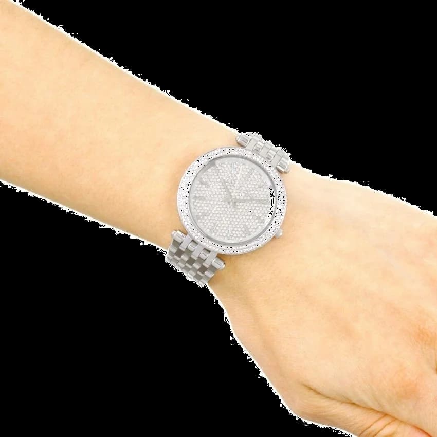 Montre Femme Michael Kors MK3437 en Acier Inoxydable Argent vue 4