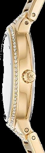Montre Michael Kors Gabbi MK3985 pour Homme, Cadran Doré à Cristaux et Bracelet Or vue 2