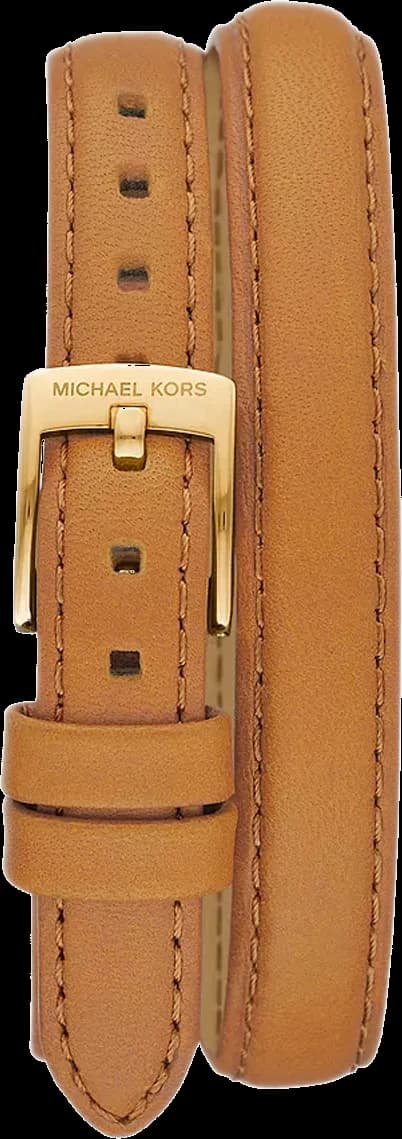Visage cadran Michael Kors MK4721 détail des index bâton polis et aiguilles dauphine dorées, guichet date à 3h