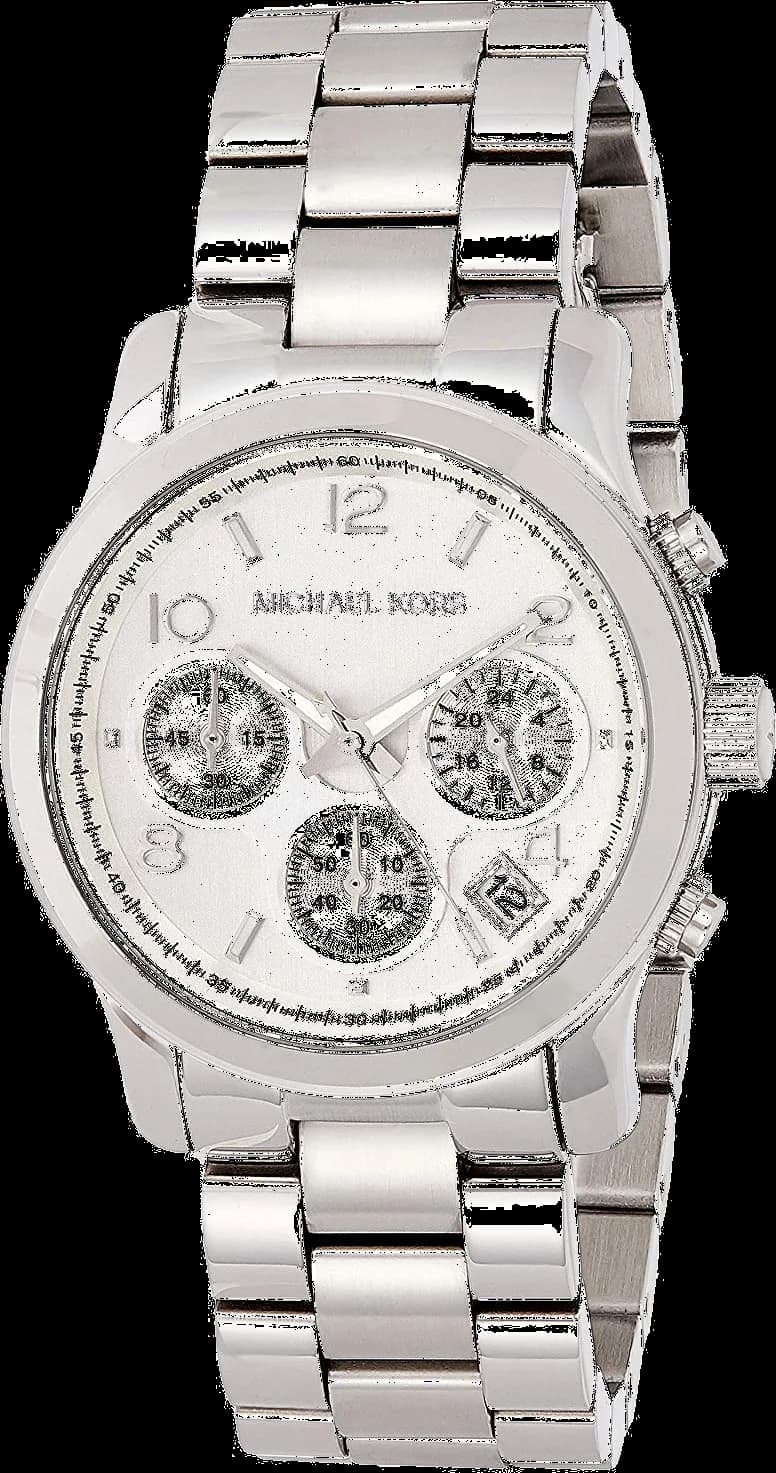 Montre Michael Kors Runway MK5076 argentée - Unisexe