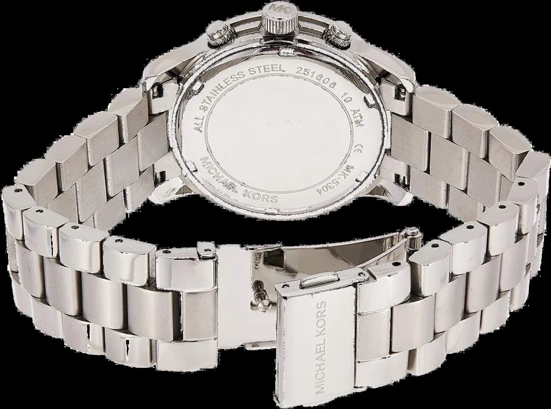 Attache bracelet Michael Kors MK5304 en acier inoxydable doré à maillons ajustables