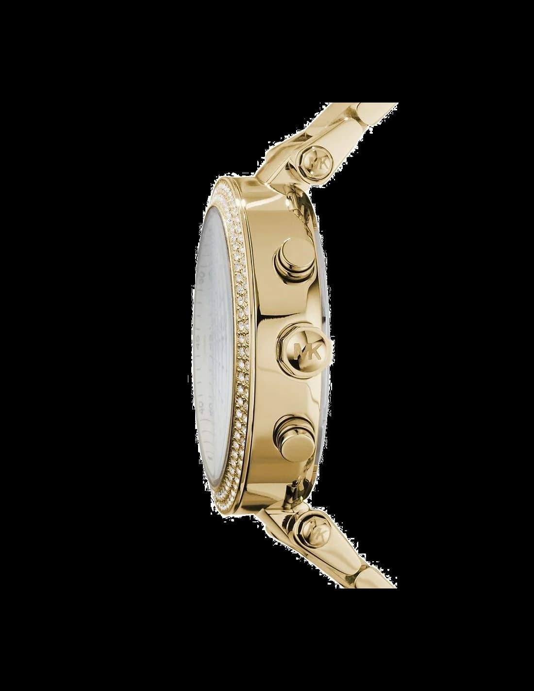 Montre Femme Michael Kors MK5354 Parker - Boîtier et Bracelet Acier Doré, Cadran à Cristaux Swarovski vue 2