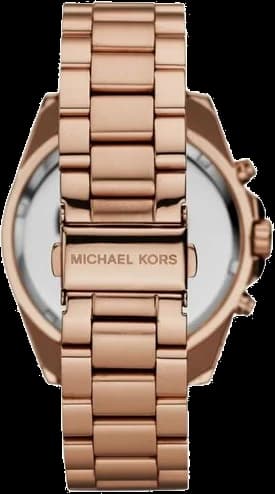 Montre Femme Michael Kors Bradshaw MK5503 Acier Or Rose - Chronographe vue 3