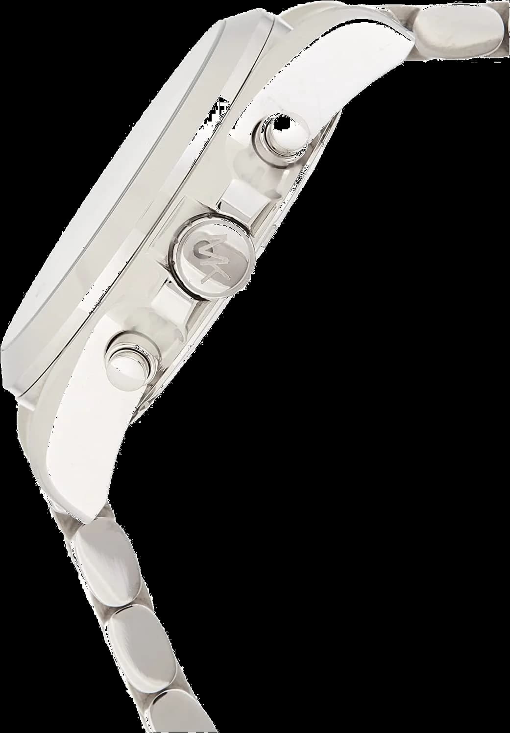 Montre Michael Kors Bradshaw MK5535 - Chronographe en acier argenté pour femme vue 2