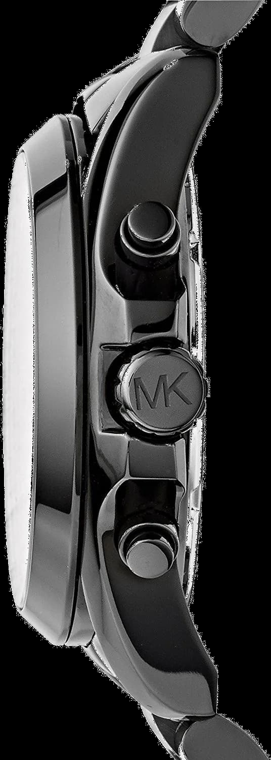 Montre Femme Michael Kors MK5550 Chronographe Acier Inoxydable Noir 45 mm vue 2