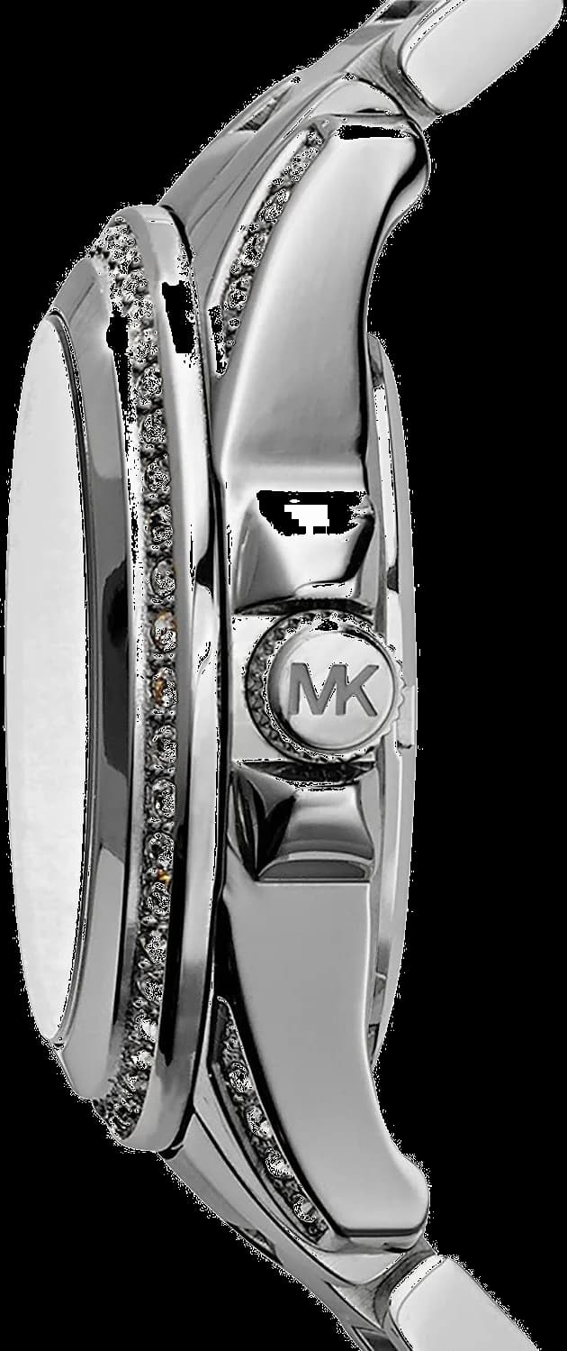 Montre Femme Michael Kors MK5612 Blair Chronographe Acier Argent et Cristaux vue 2