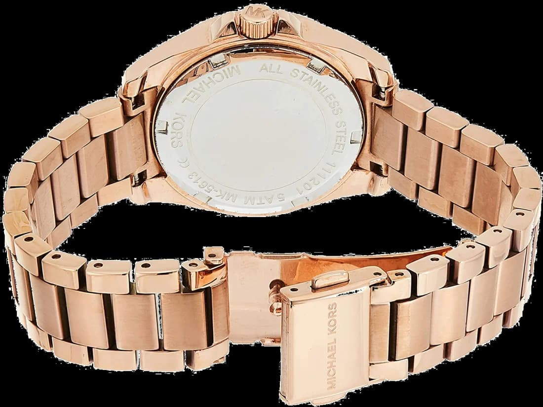 Montre Femme Michael Kors Blair MK5613 en Acier Or Rose vue 2