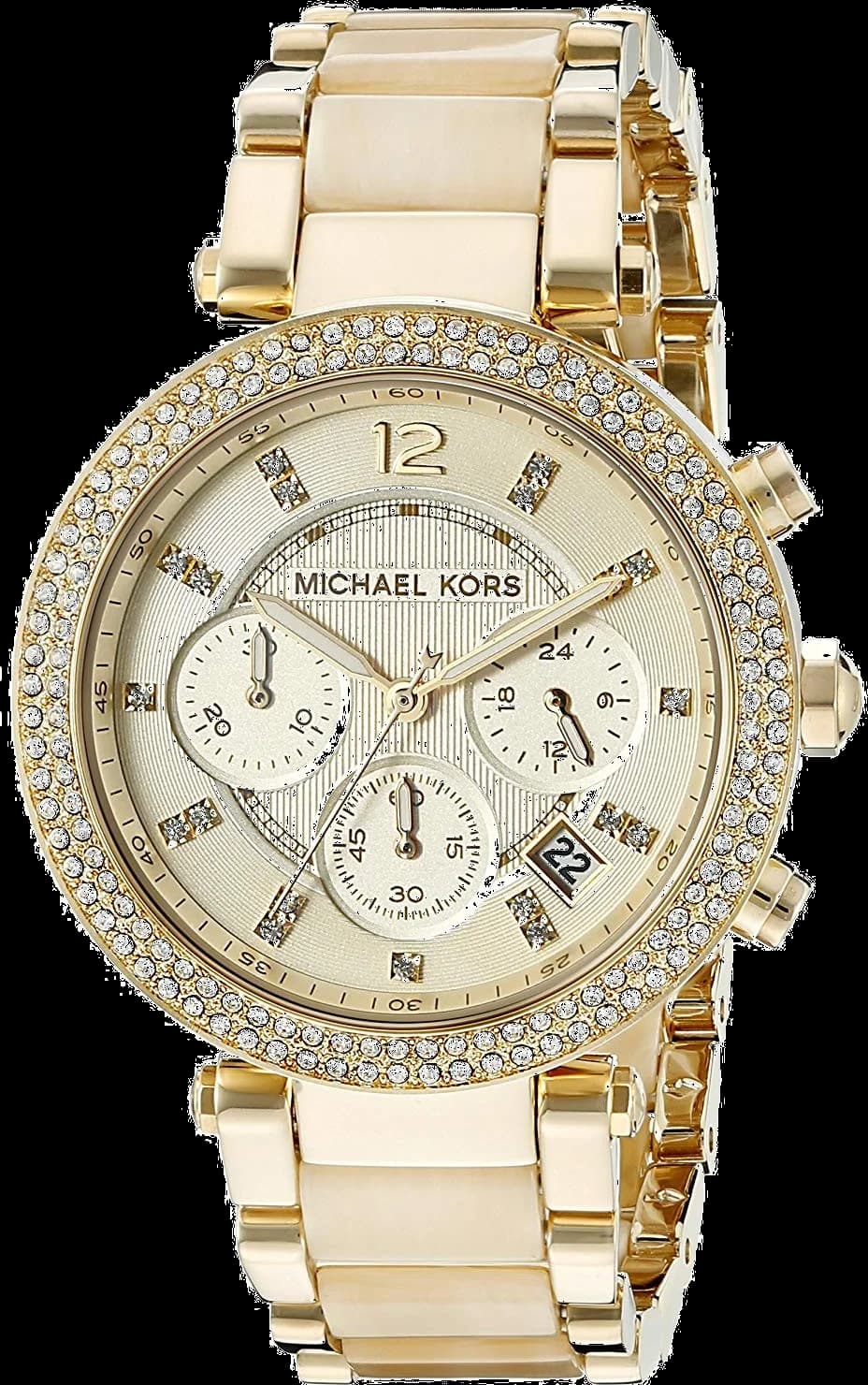 Montre Michael Kors MK5632 Femme - Cadran et Bracelet Mixte Or