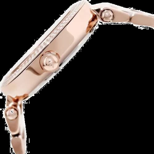 Montre Femme Michael Kors Parker MK5865 Acier Or Rose Cristaux vue 2