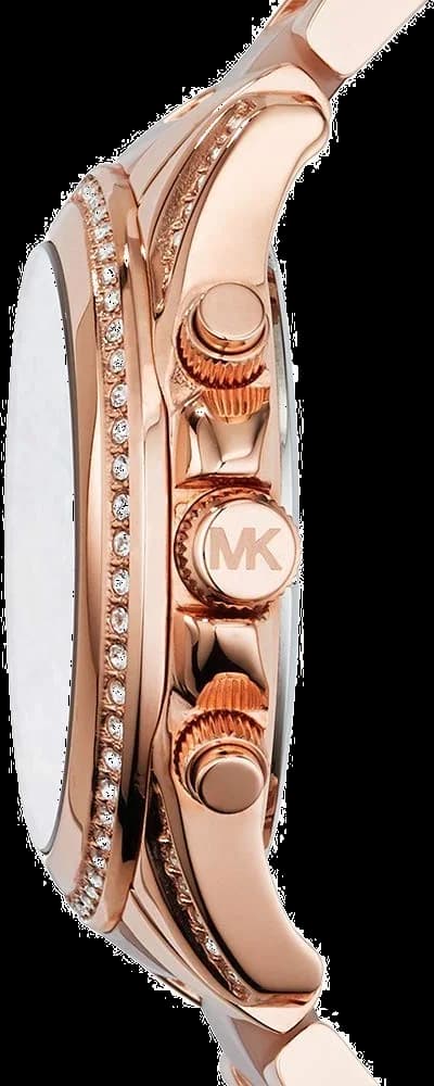 Montre Michael Kors MK5943 Blair Femme en Or Rose avec Bracelet Acier/Acétate vue 2