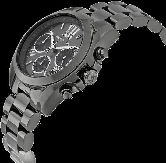 Montre Michael Kors Bradshaw MK6249 Femme Acier Anthracite vue 2