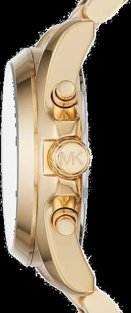 Montre Michael Kors MK6359 Bradshaw Femme - Cadran Champagne, Bracelet Or Rose Acier vue 2