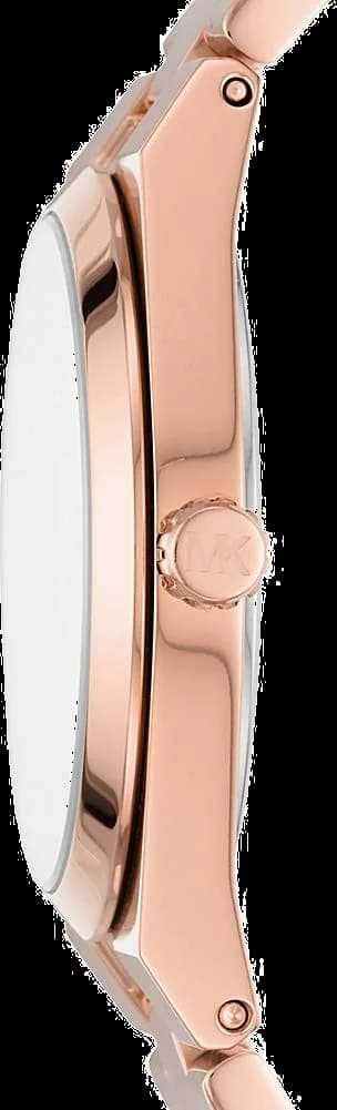 Montre Femme Michael Kors MK6624 Channing - Cadran Cristaux sur Acier Or Rose vue 2