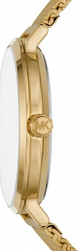 Montre Michael Kors MK7150 Auden Unisexe en Acier Or et Maille Milanaise vue 3